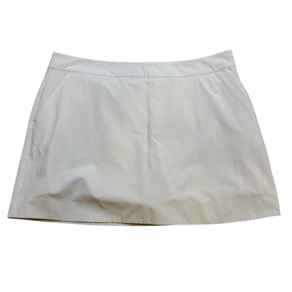 Vineyard Vines Womens Beige Performance Skort XL - Picture 1 of 8